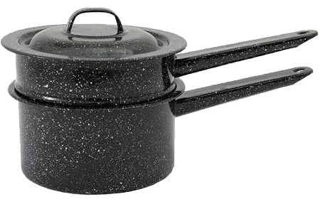 Granite Ware Double Boiler Pot