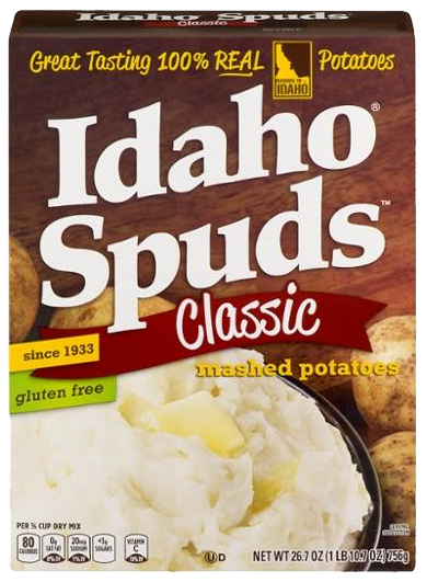 Idaho Spuds Classic Mashed Potatoes