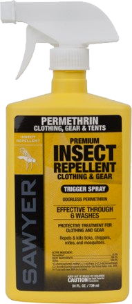 Clothing insect repellent odorless Permethrin