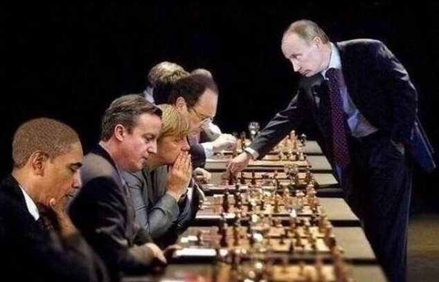 Putin’s chess game is working